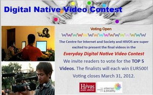 Vote for the Everyday Digital Native Video Contest!
