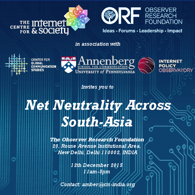 Net Neutrality across South Asia