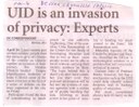 UID is an invasion of privacy: Experts