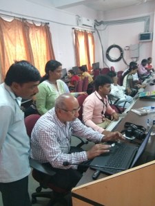 Marathi Wikipedia Workshop at Solapur University