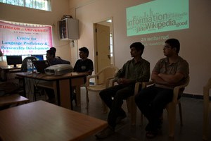 Kannada Wiki Workshop at Tumkur University 