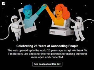Quarter Life Crisis: The World Wide Web turns 25 this year
